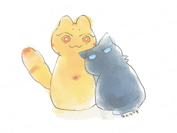 mi_tetsu's tweet photo. （れんぎゆ）ねこ https://t.co/JzHWcn76yr