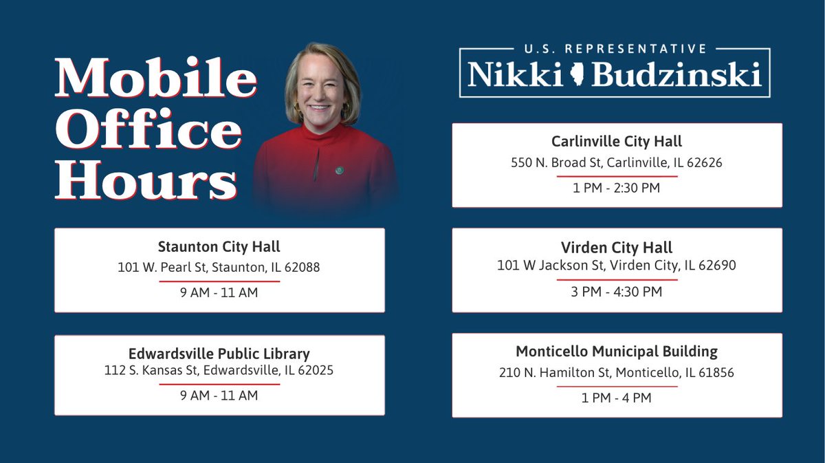 Rep. Nikki Budzinski tweet media