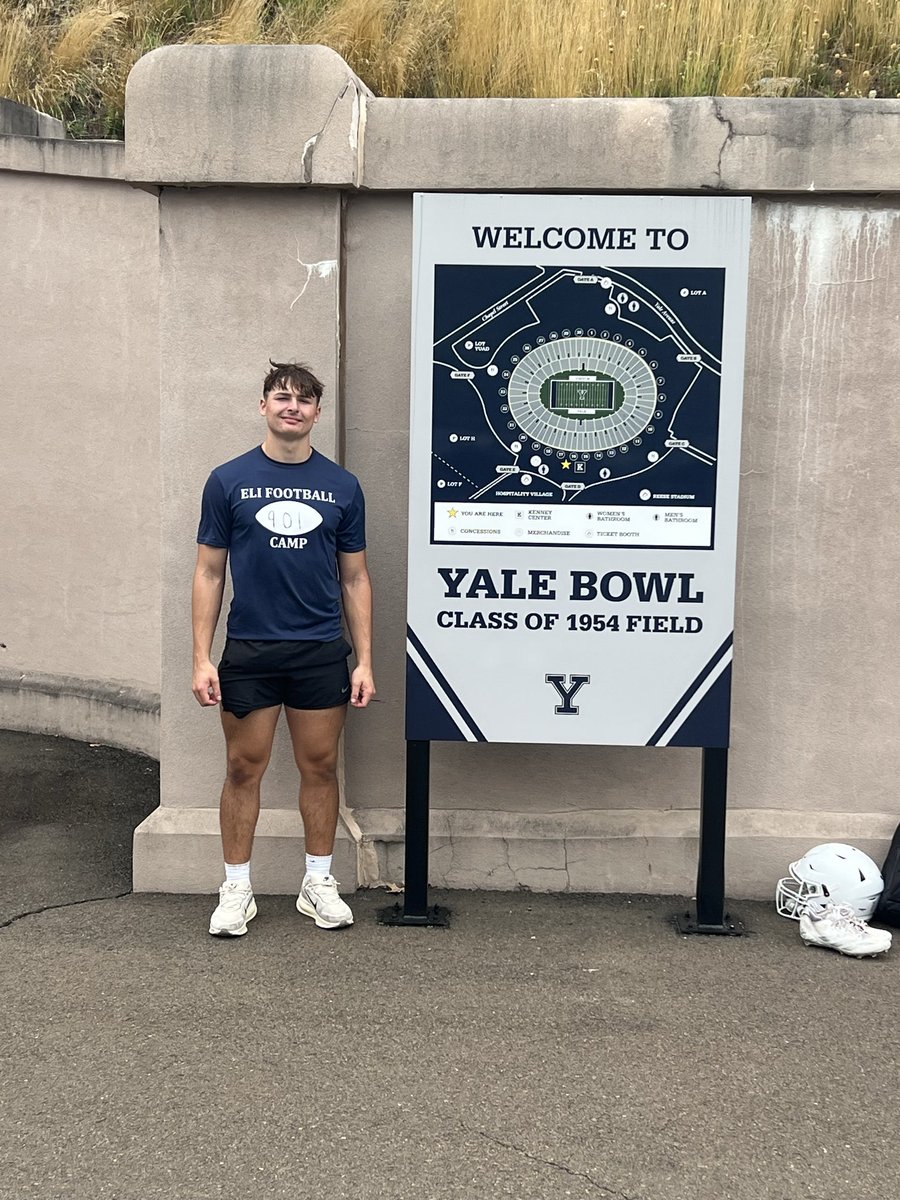 PierceGable29's tweet photo. Great experience competing at Yale Football Camp last week.

Thanks to the Yale coaching staff for the opportunity to compete, learn, and improve. Ready for a big sophomore season!

@coach_smcgowan @yalefootball @StevenVashel @coach_martin8 @MikeCoppage1 @AlexKurtzYale https://t.co/LfTv65q7dF
