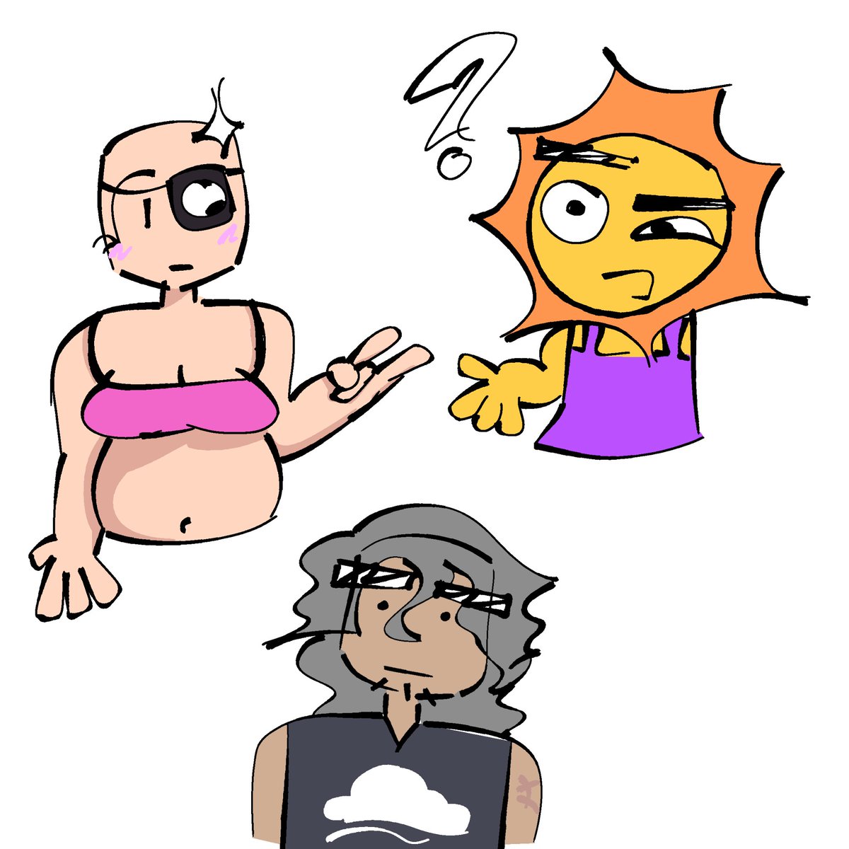 SeasonalChrono's tweet photo. Some ocs humanized https://t.co/79ZiMlO3n0