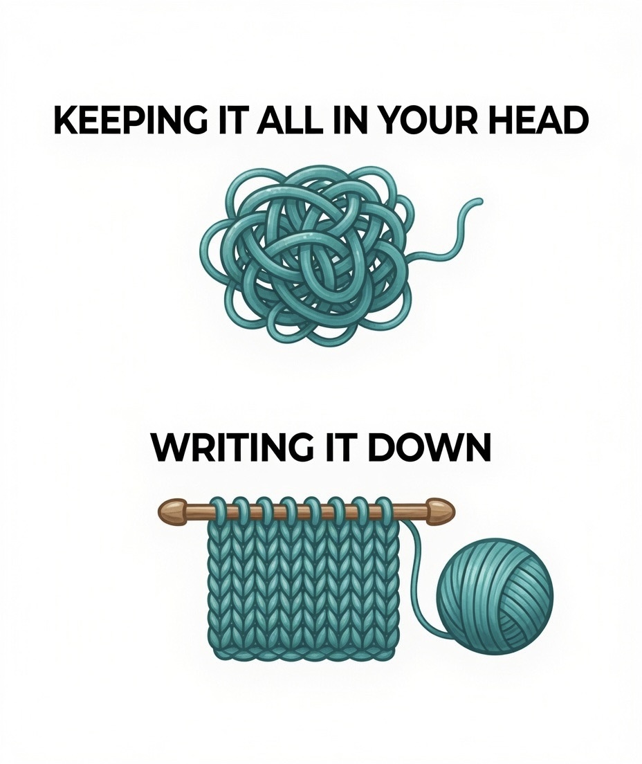 readswithravi's tweet photo. Writing brings clarity. https://t.co/JsKwCxiaRo