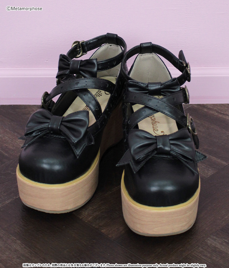 MetamorphoseEng's tweet photo. 🖤COMING SOON🖤
Wood Platform Ribbon Shoes
https://t.co/jPDsbh0Fte
color: Black
Release from around noon (JST) on July 17, online✨
⭐️Individual Shipping. Please order only one pair of shoes per order.
#platformshoes #woodgrainsole #lolitashoes
#metamorphose #Lolitafashion https://t.co/BL7UKCumdn
