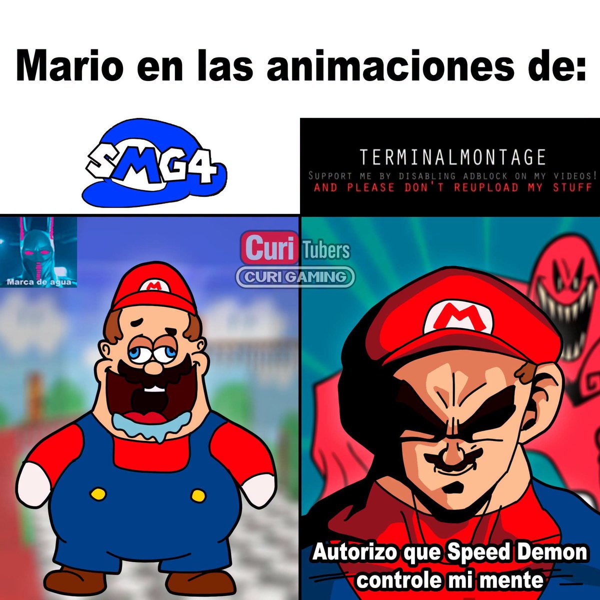 NeonTiger018479's tweet photo. #TangoStream  La ley de Mario que en los juegos es humilde pero en las animaciones... https://t.co/q47HYszYCY
