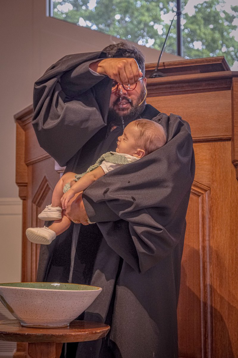 leandrorspassos's tweet photo. It’s beyond words to describe the joy I felt in being able to baptized my own son in the name of the triune God. Praise be to God! https://t.co/JBXjElF6MK