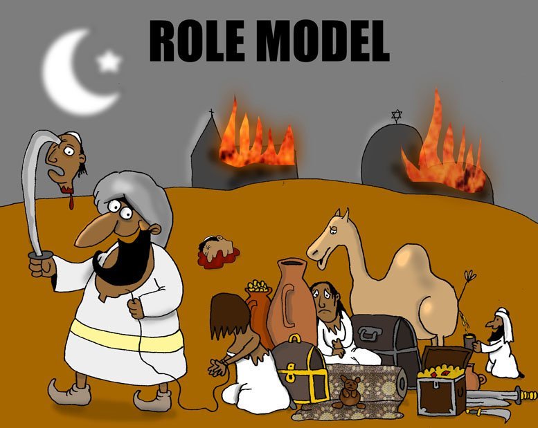 Geert Wilders vs. Mohammad tweet media