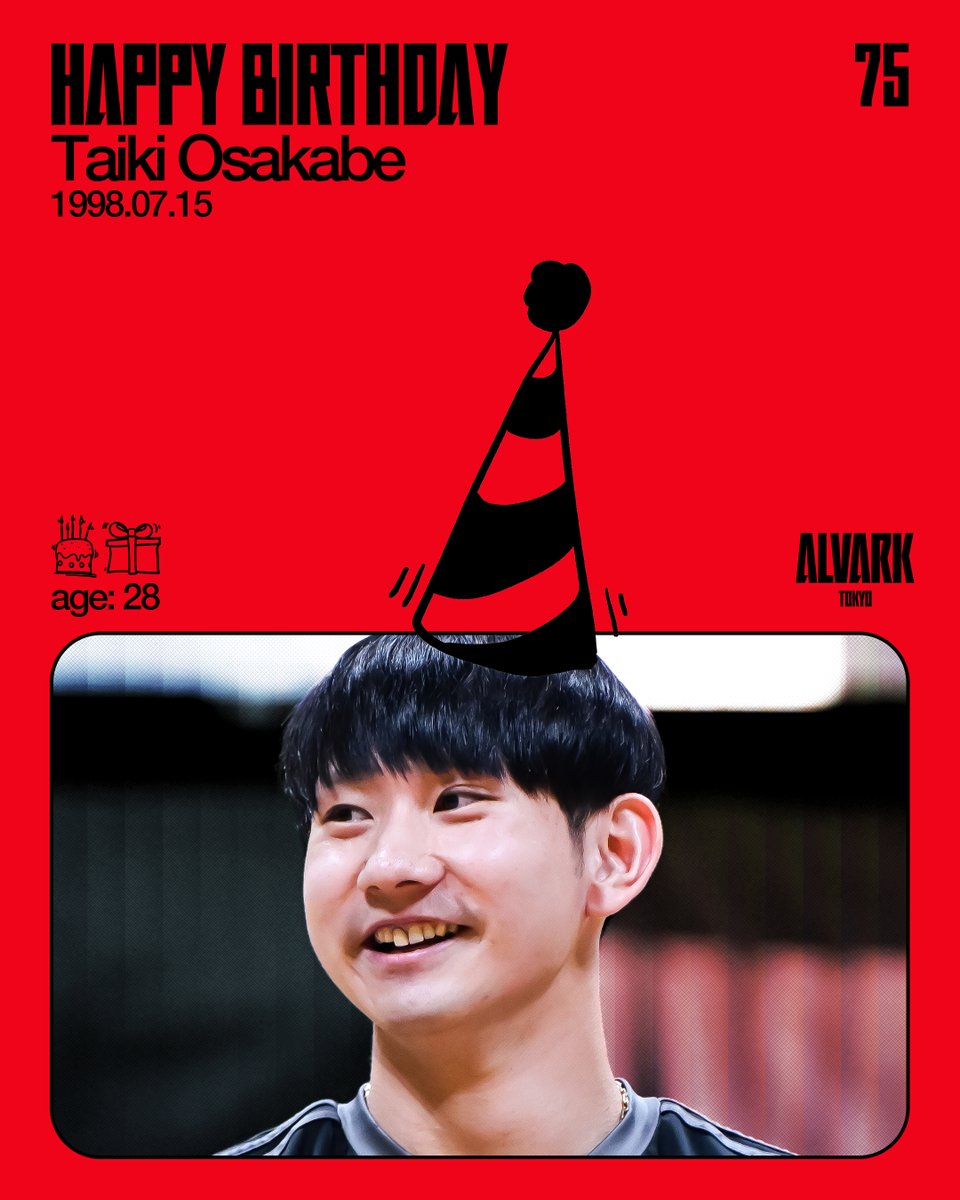 ALVARK_TOKYO's tweet photo. 🎂𝐻𝑎𝑝𝑝𝑦 𝐵𝑖𝑟𝑡ℎ𝑑𝑎𝑦 @osa_____75 🍵 https://t.co/Z4w4MRIbl6