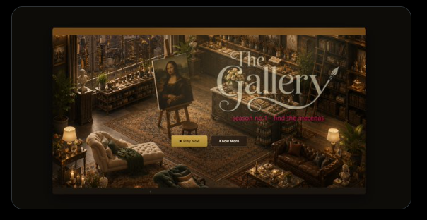 playhood_'s tweet photo. You've probably played a lot of idle games.

But have you ever built your own art empire?

Start with a small atelier, grow your reputation, unlock better galleries, earn $CANVAS, and become one of the most respected artists in the game.

@playgallery_ 

Give it a try 👇

🎨 https://t.co/S7l4DD689d

#RobinhoodChain #PlayToEarn #BlockchainGames #OwnTheHood