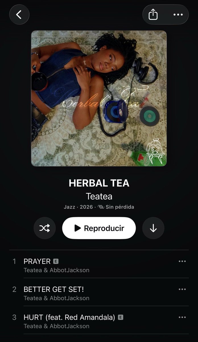 omarshotgun's tweet photo. First listen! and mannn this Teatea album is beautiful. 
Herbal Tea has such a peaceful vibe. It’s the kind of album you can throw on at any time and just get lost in https://t.co/bzGKKG3feG