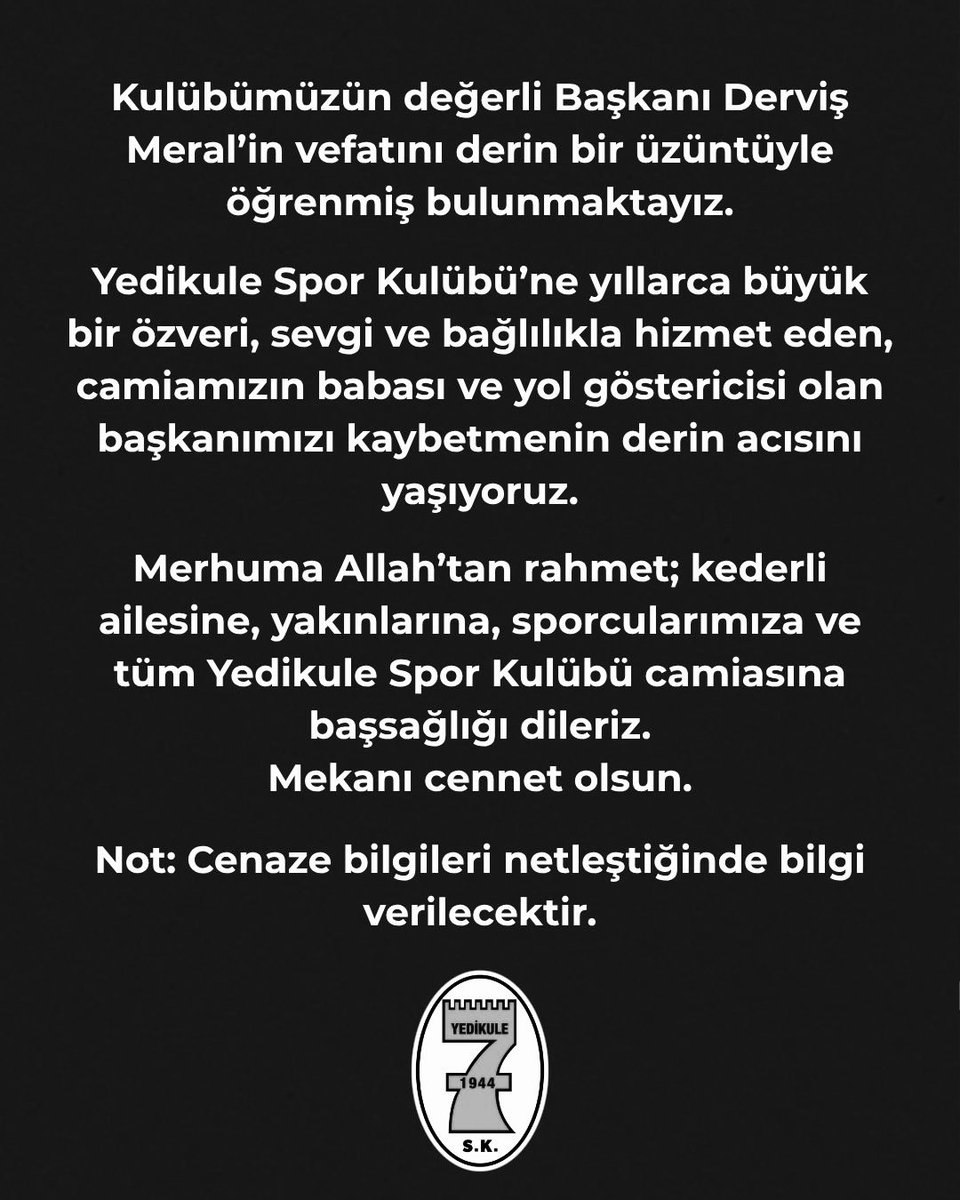 yedikulesk's tweet photo. Başımız Sağolsun. https://t.co/31SGavWrIK