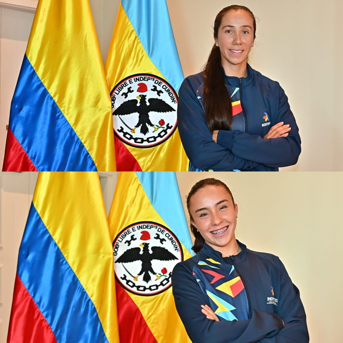 JorgeEmilioRey's tweet photo. Cundinamarca estará representada por 14 deportistas de ocho disciplinas en los Juegos Centroamericanos y del Caribe 2026, que se realizarán en Santo Domingo (República Dominicana), entre el 24 de julio y el 8 de agosto. Hoy entregamos la bandera del departamento a varios de ellos, quienes representan con orgullo a municipios como Chocontá, Chía, Mosquera, La Calera, Guatavita y Cajicá, entre otros.

Desde @Indeportes_Cund los hemos acompañado con incentivos económicos a través del Plan Estrellas y apoyo para participar en las competencias preparatorias y clasificatorias, que les permitieron obtener el cupo por Colombia. Además, reciben acompañamiento técnico, biomédico y de medicina especializada del deporte desde el Centro Médico MET.

Confiamos en su talento, en la disciplina que los ha llevado hasta este punto y en el palmarés que los respalda. Estamos seguros que dejarán en alto el nombre de Cundinamarca y de Colombia en estas justas, un paso importante en el camino hacia los Juegos Nacionales de 2027. Desde ya cuentan con el respaldo y la confianza de todo un departamento.