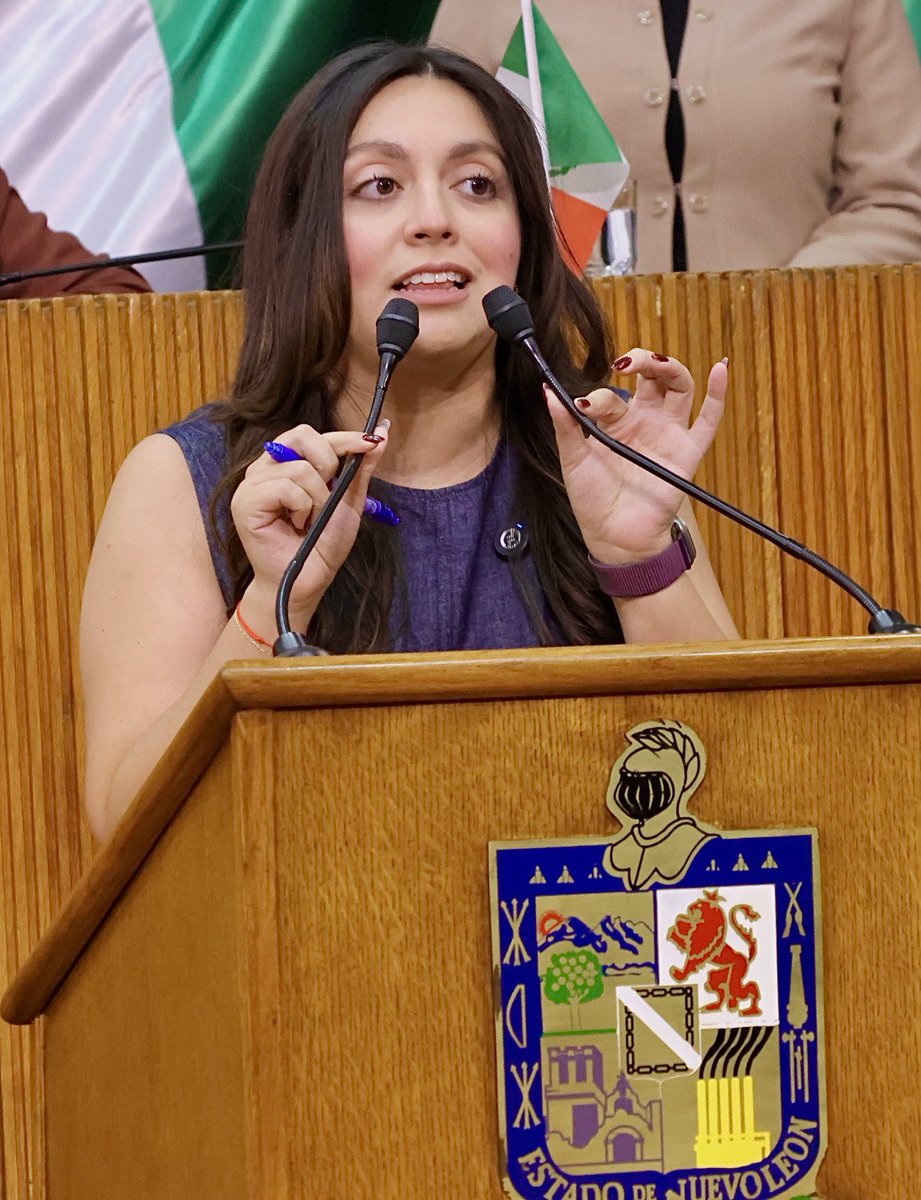 CongresoNL's tweet photo. La Diputada Greta Barra, grupo legislativo de MORENA, exhortó al Gobierno del Estado a analizar la ampliación de la Ecovía hasta García, con el objetivo de mejorar la movilidad de miles de personas que diariamente enfrentan largas esperas para trasladarse fuera del municipio. https://t.co/c2w1BsCtus