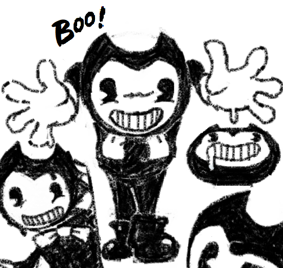 ဗ | Literally Bendy IRL | tweet media