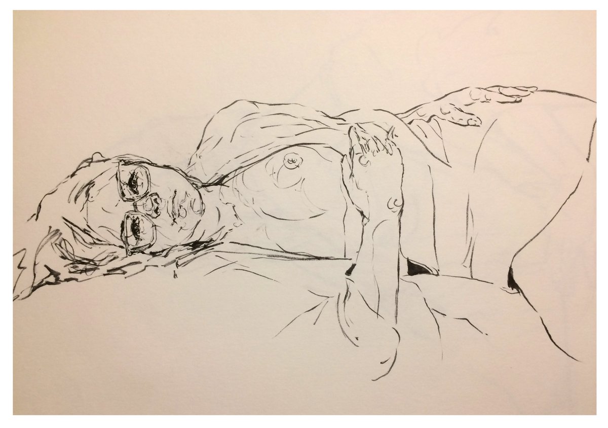 UnDibujante_0's tweet photo. GN
20-Minutes pose and drawing.
Model: Daniela
Ink with brush
#Ink #Drawing #Art #NudeArt #figurativeDrawings #commissonopen #brush https://t.co/iyTfcprFqi