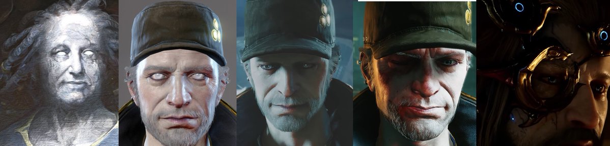 shieldgating's tweet photo. Okay like last Albrecht post (maybe) but it's very interesting that has time passed his eyes changed

His eyes transform for their Orokin design of white pupils to slowly becoming blue

As we know he was temporarily blind but regained his vision- https://t.co/Exm7PRe9Pp