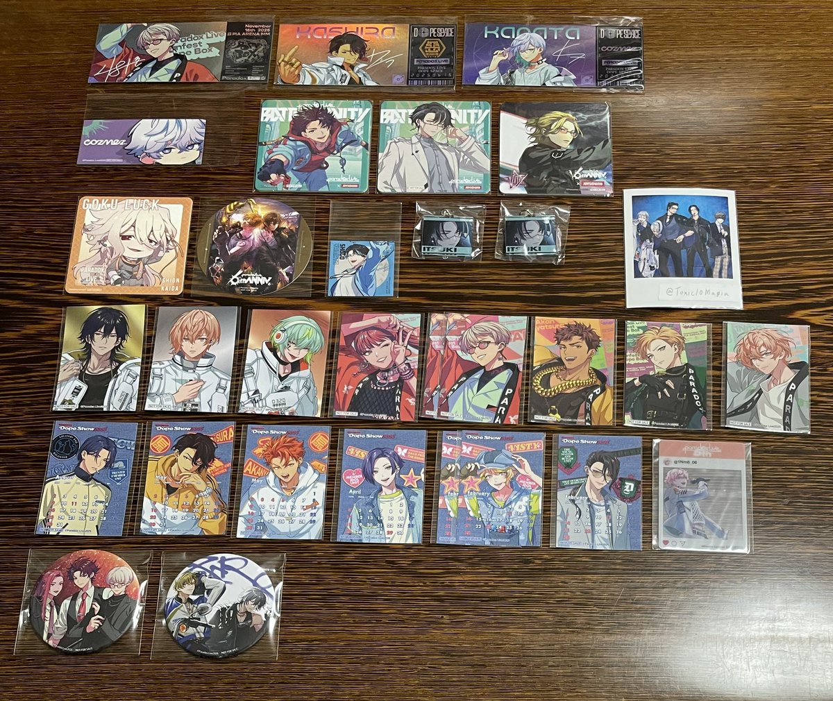 Toxic10Magia's tweet photo. 【交換】Paradox Live パラライ チケット風カード 特典ステッカー コースター アクリルチャーム 特典缶バッジ

譲
アレン 夏準 アン BAE 匋平 珂波汰 那由汰 依織 善 紗月 晴臣 武雷管 斗真 葵 甘太郎 東夏 忠成 京 イツキ ロクタ 賢太 紫音

求
固定ポスト記載 直明 匋平 リュウ 四季

画像2枚目必読 https://t.co/8ILIzFWQ1C