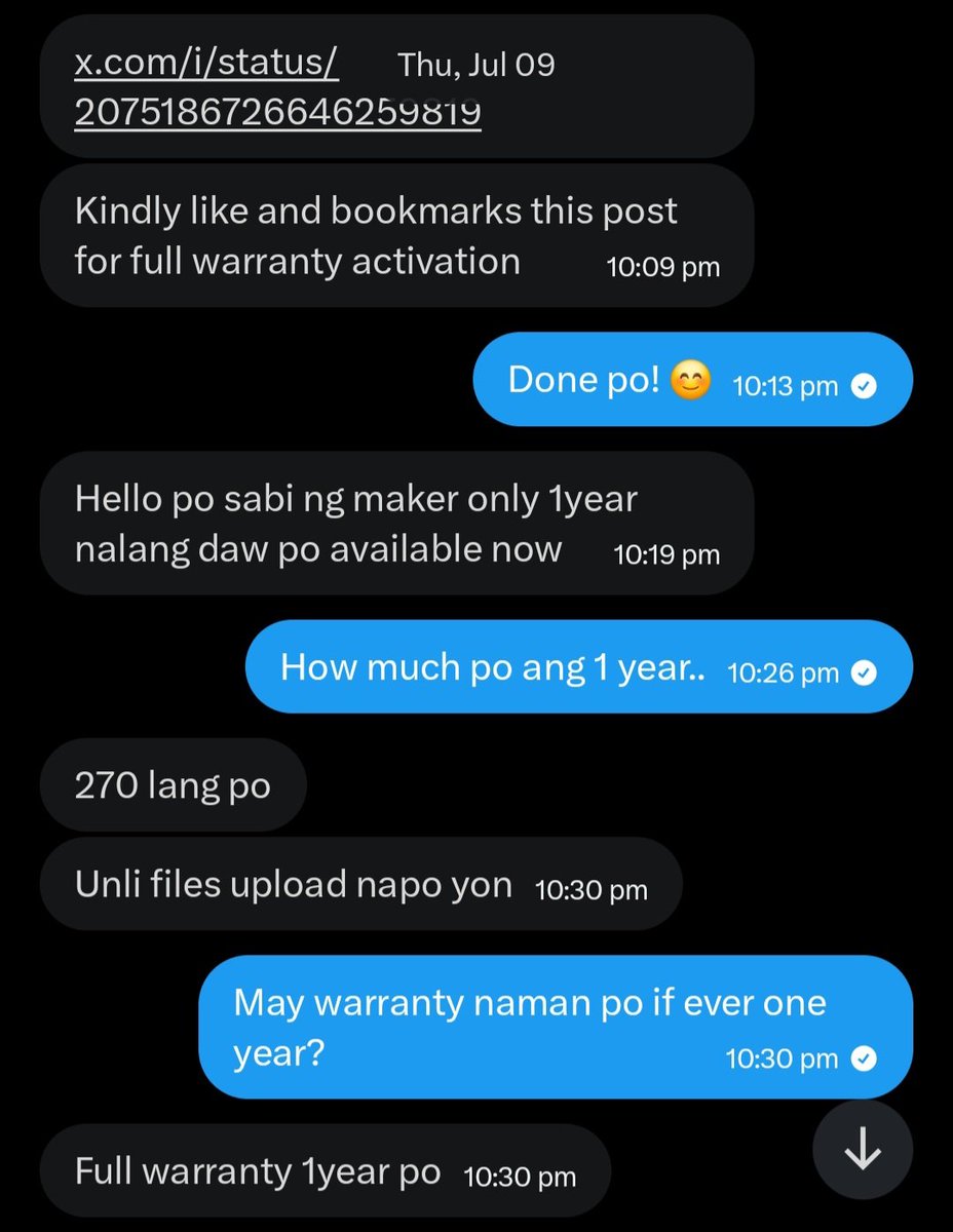 404poca's tweet photo. posting for awareness

BE**Y M.
09923766466

don't trust this seller guys. i paid ₱270 and they didn't give me a replacement account (warranty) 

tried reaching out to them respectfully but no luck. if you guys know this person @xizyzjoi please help me 🙏🏼 https://t.co/nCetKfP5cF