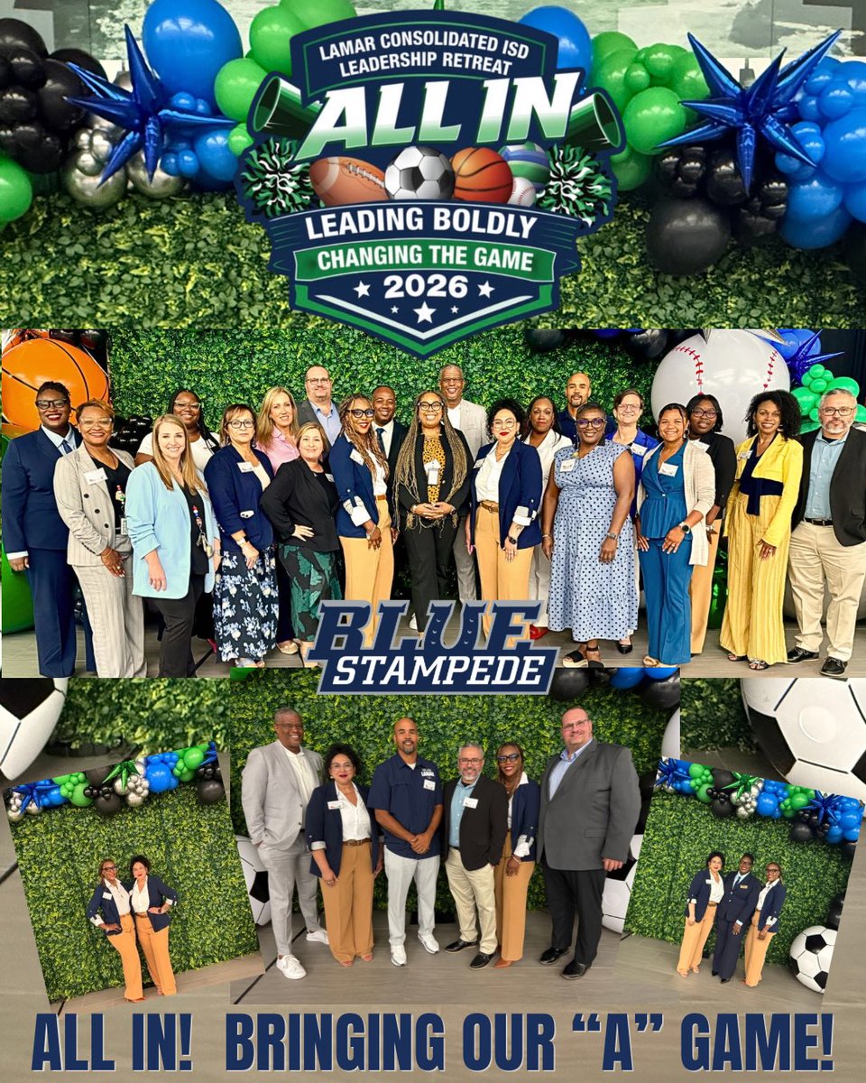 BlueStampedeWMS's tweet photo. 🏀🥎🏈Leadership Retreat: Day 1⚽️⚾️

These Blue Track MVPs are ALL IN,  ready to LEAD boldly &amp; change the GAME! #bluestampede 🐴💙 https://t.co/ZutRzGH5k0