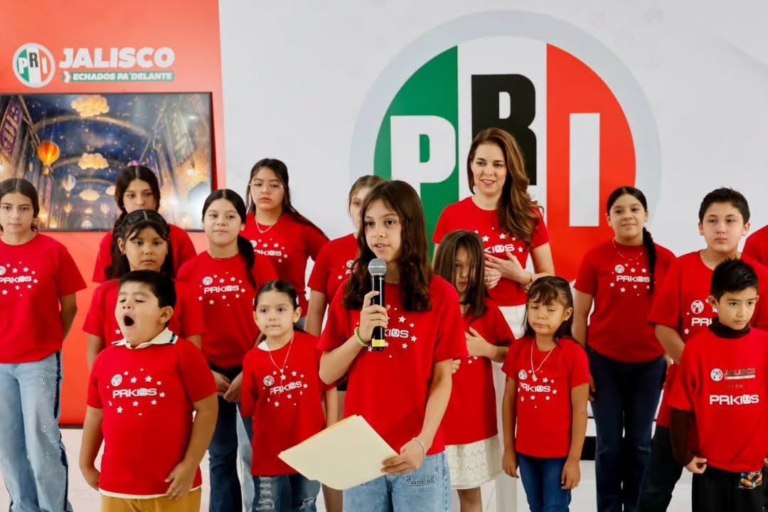 AndreaMarquezV's tweet photo. La presentación de la 3.ª edición de #PRIKids, un proyecto q inspira a niñ@s a crecer con valores, respeto, participación e inclusión.
¡Felicidades por hacer posible este gran proyecto! ❤️🙌
#PRIKids #PRIJalisco #Zapopan #Niñez #Valores #Futuro #OrgulloPriista https://t.co/xlMjqDehnr