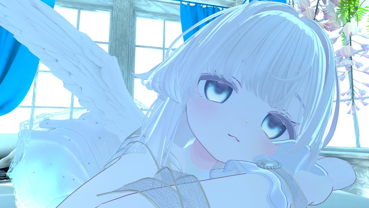 vrc_7gate's tweet photo. Null Planktos  
じゅんけつのてんし、ぬるだよ～！
みんなにあえるの、たのしみだなあ～！
ぬる、まってるね！  

#VRCイベント #VRC_7gate https://t.co/eKzSsNi0lv