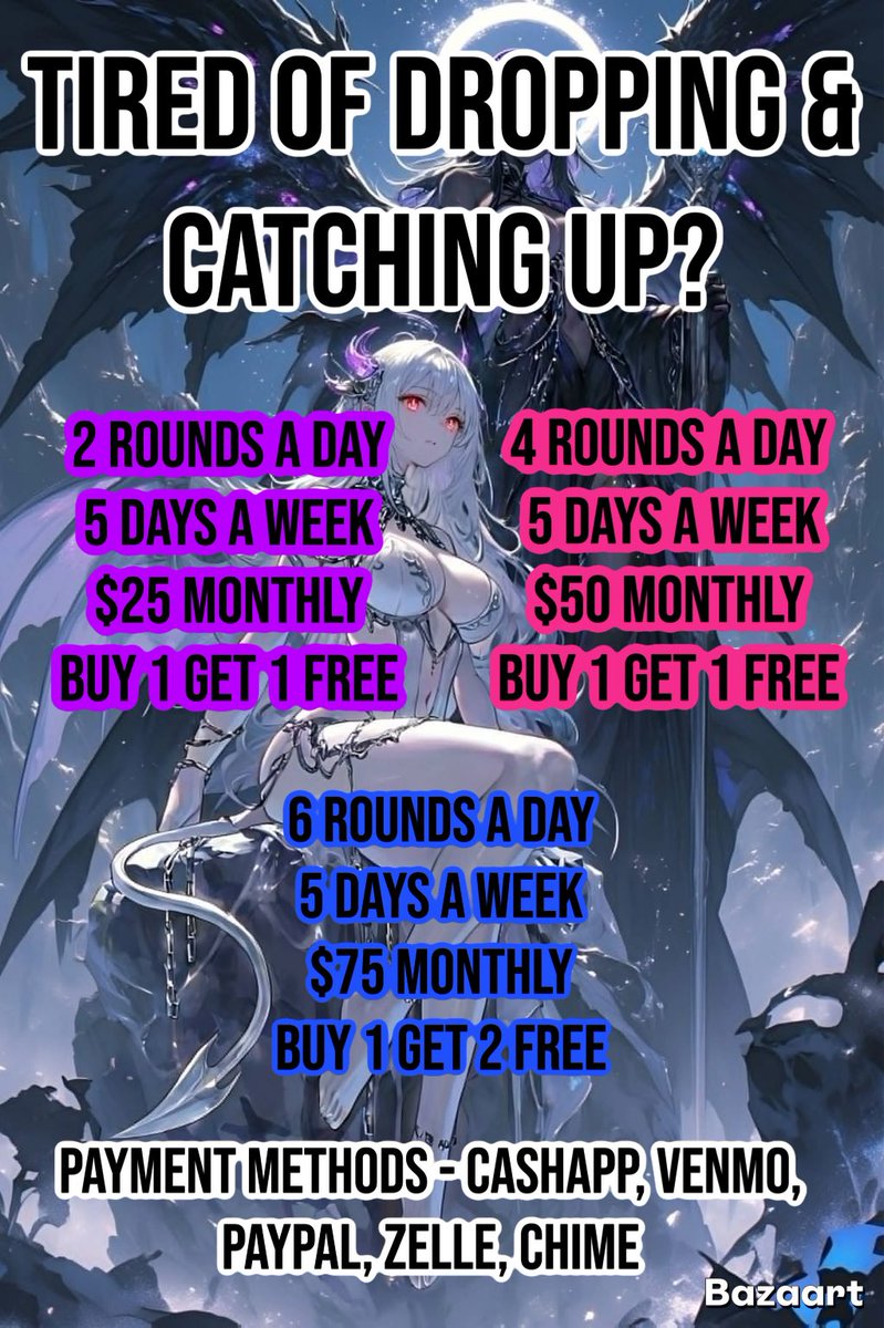 demonic12cu's tweet photo. **3 SPOTS AVAILABLE** https://t.co/ELOoqfYsyT