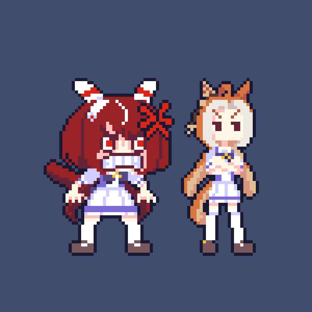 labakatei's tweet photo. orfevre
#umamusume #pixelart https://t.co/qIdXRK70C3