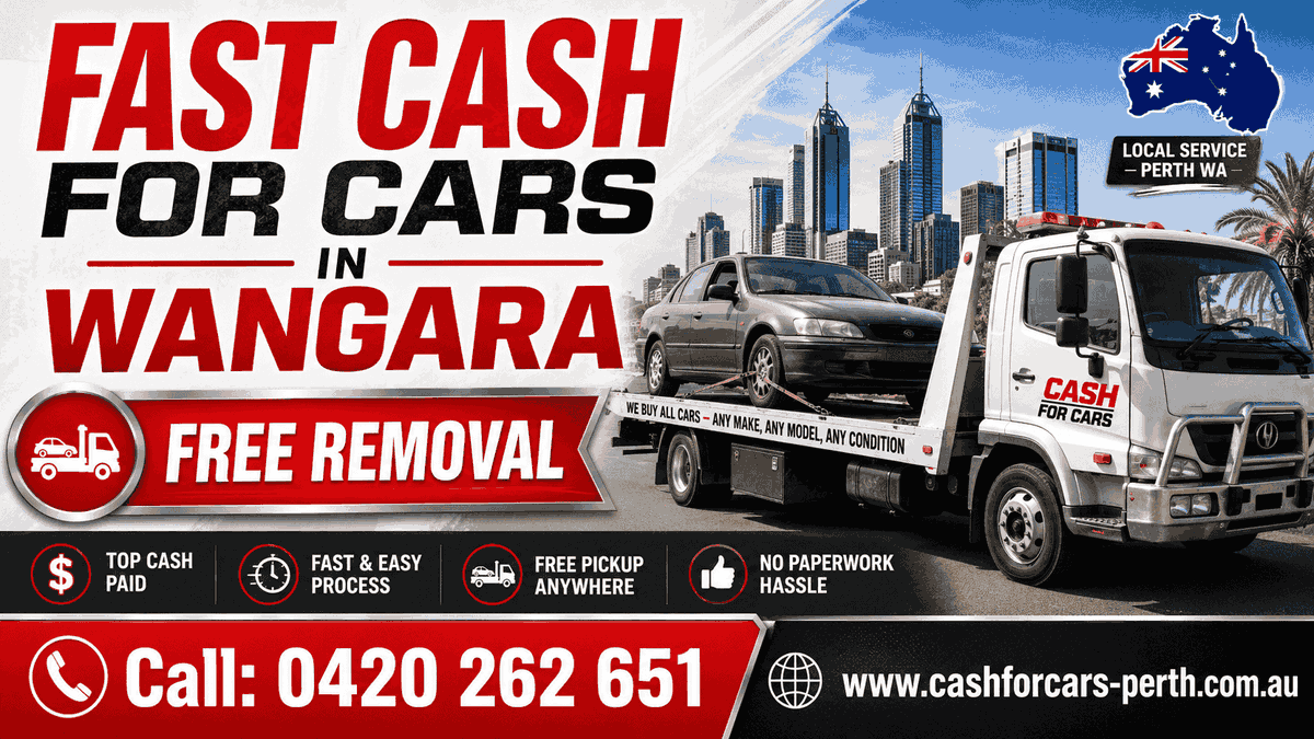 Cash4Cars_Perth's tweet photo. Fast Cash for Cars in Wangara with Free Removal

To Learn More: https://t.co/BpcXXtk81d https://t.co/DRT2VOHNq8