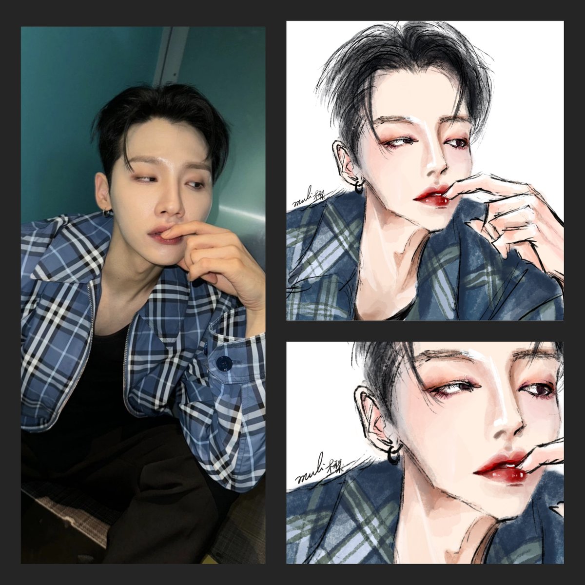 0Blackmuli's tweet photo. 웅이시 

#전웅 #웅이 #ウン #ウンイ 
#AB6IX #Woong #웅이편 🌸 
#AB6IXfanart https://t.co/TDXDig9hJW