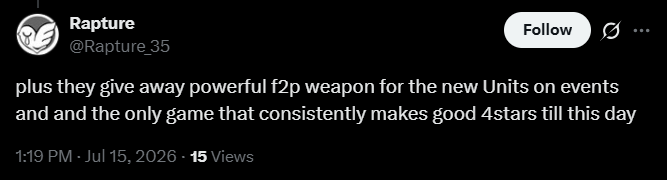 windbrume's tweet photo. I have a breaking news. Genshin udah gak ngasih weapon lagi tuh, ganti jadi skin weapon. https://t.co/F2ZzYmWlPh
