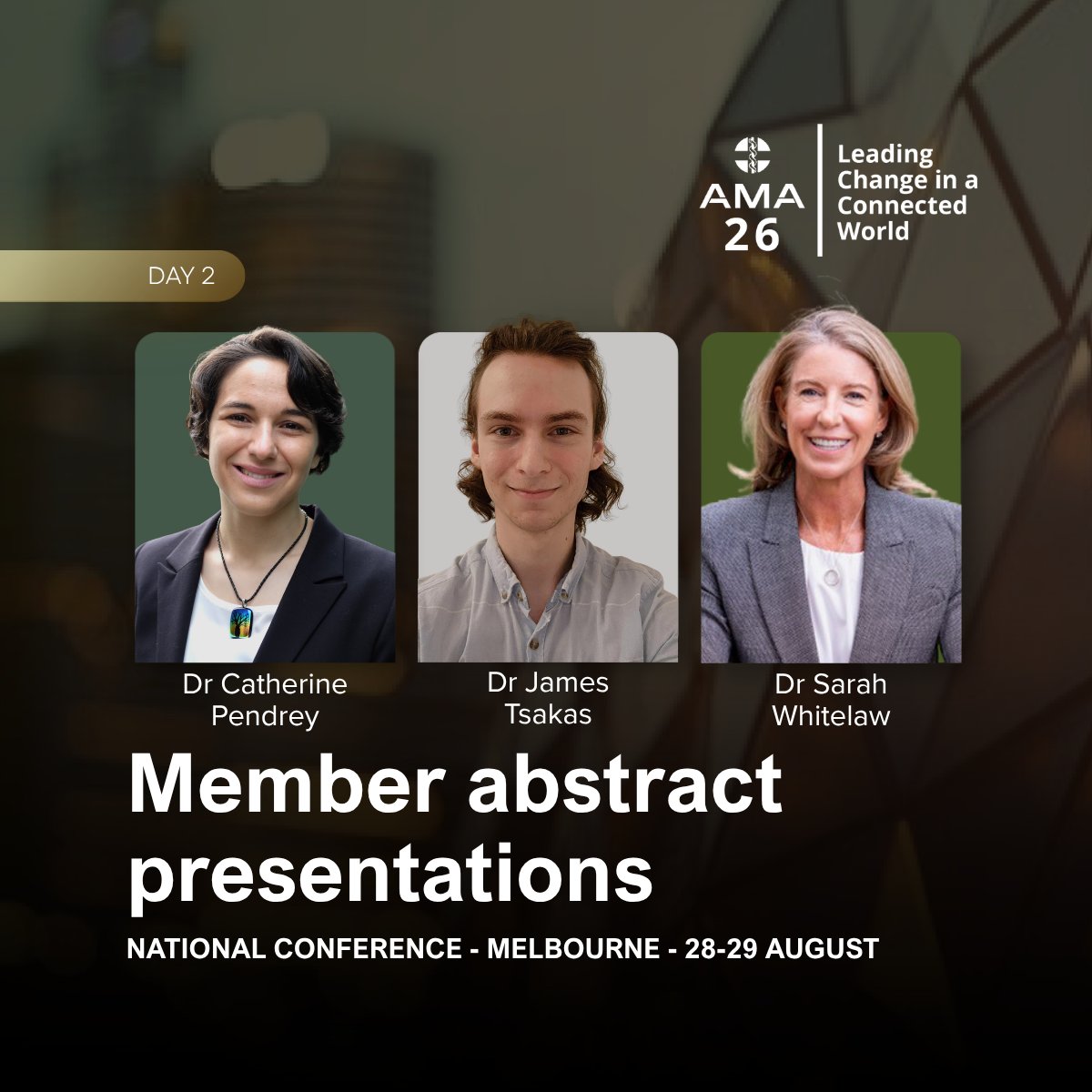 ama_media's tweet photo. This year, we are introducing member abstracts at our national conference. We want you to hear about member-led research, case studies and innovations shaping this year’s theme — leading change in a connected world. Secure your place: https://t.co/I4SI8Nplqf https://t.co/GwpG7z2m9n