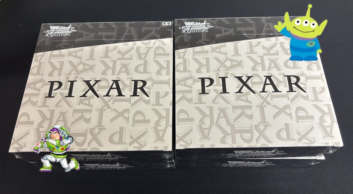 ヴァイス ピクサー　まとめ売り　サイン　トイストーリー ヴァイスシュヴァルツ PIXAR販売中 🚀🦖🧸🐽 映画公開で話題沸騰中