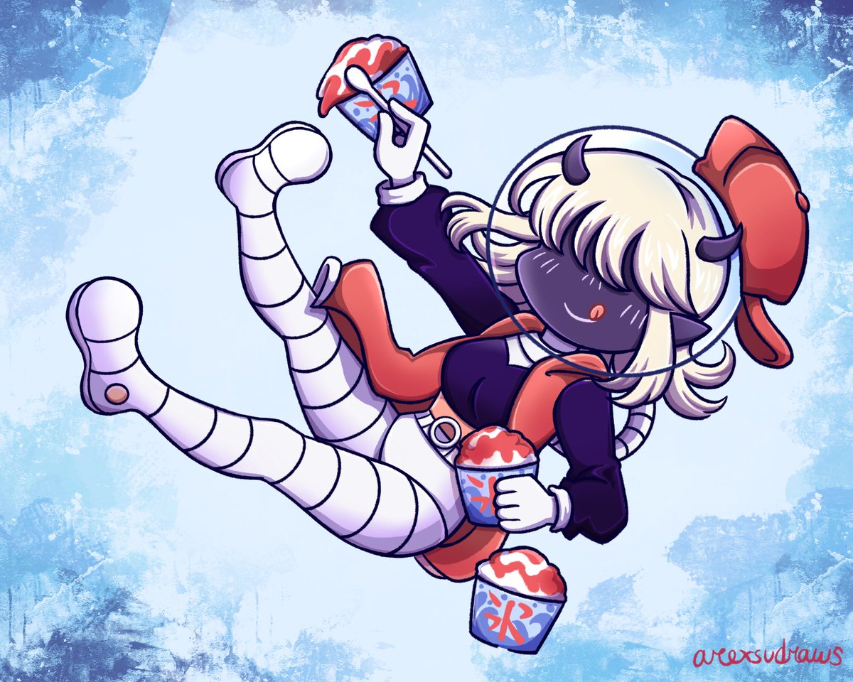 arexsudraws's tweet photo. 🍧🌌🧑‍🚀
character request #demondice https://t.co/AF4LItJP26