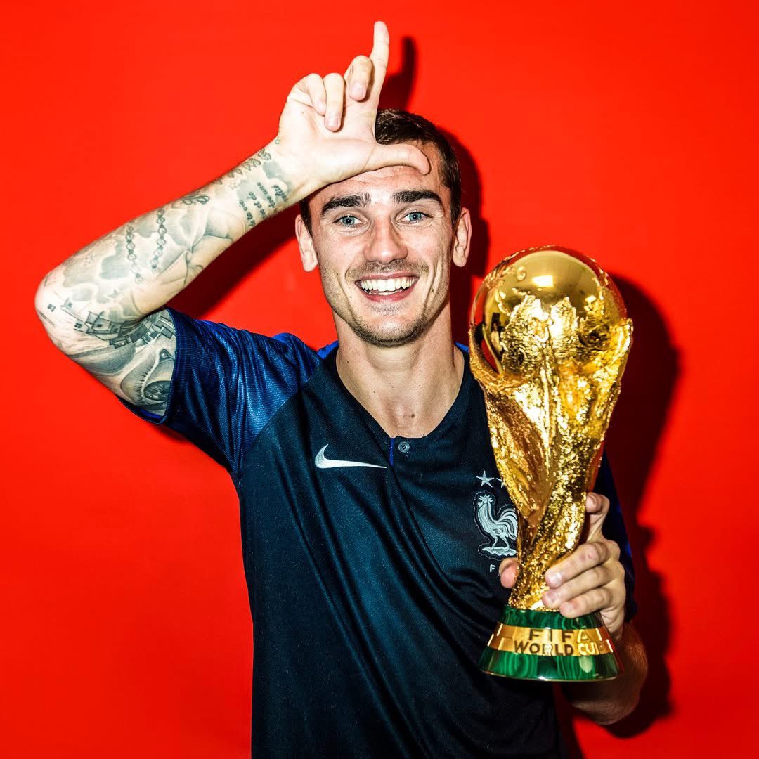 atletiuniverse's tweet photo. Time has proven, over and over again, just how important this man was. He was the best player in the 2018 squad, and he was the best player in the 2022 squad.

There will never be anyone like Antoine. https://t.co/m0tekiRHsA