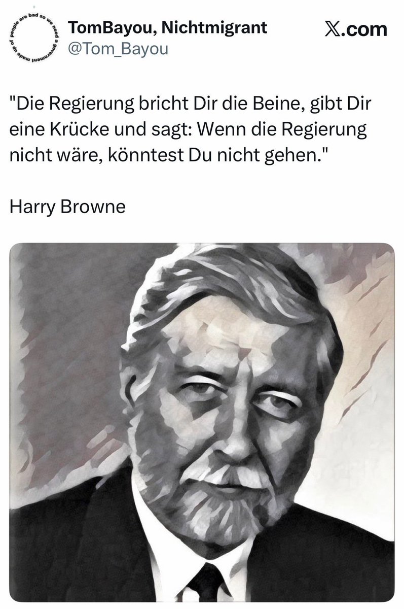 Rahab720673's tweet photo. @VceOfReason Es trifft NICHT die Politikelnden selber - deren Judaslohn ist immer gesichert. Das Land, das dabei vor die Hunde geht, ist denen ja scheißegal, wie man sieht. Und ein verblödetes Volk, das sich ja den Dreck als Regierung wählt, wird einen Generalstreik nie durchziehen! https://t.co/HYCW95zCyG