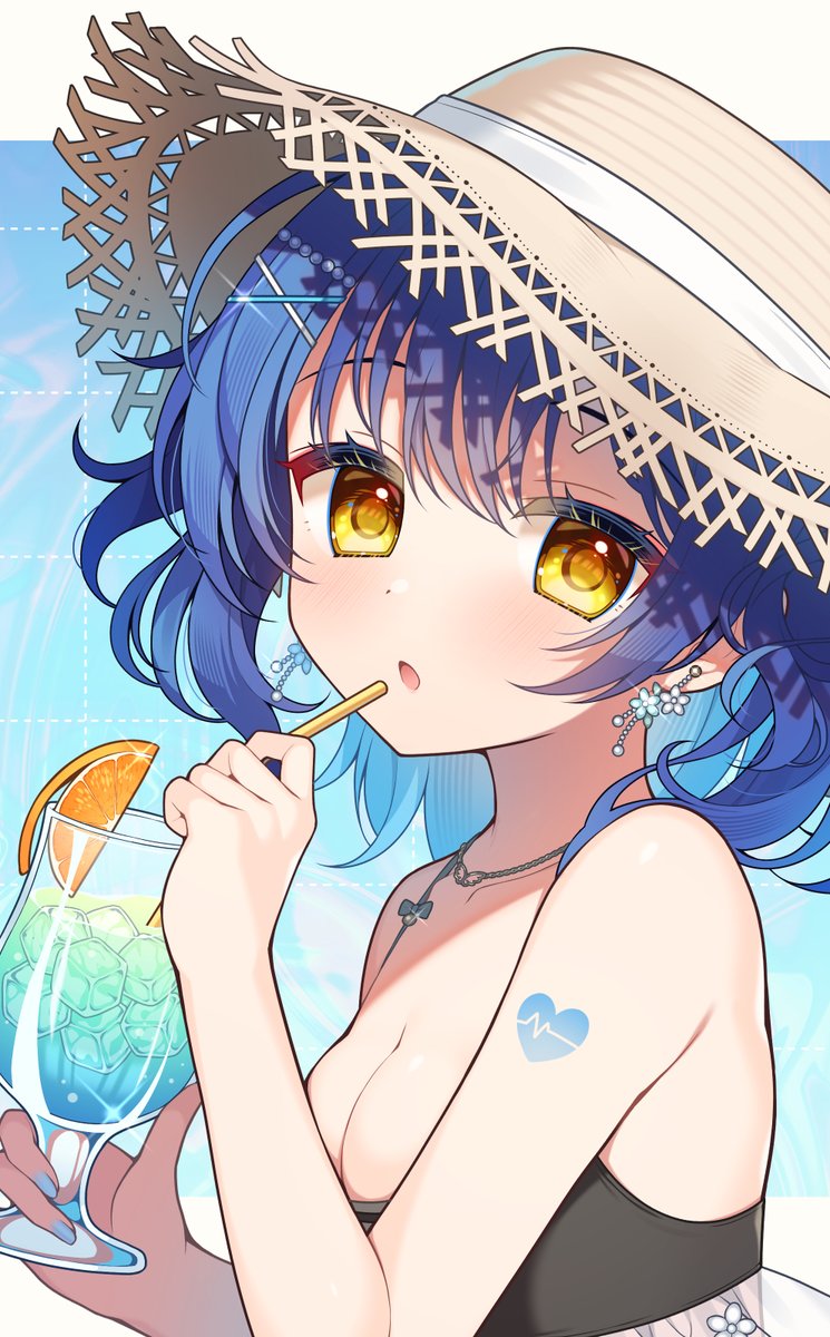 uzi_ebagos's tweet photo. 🍹天宮こころサマー🍹
#絵こころ https://t.co/9lAhuZGVb9