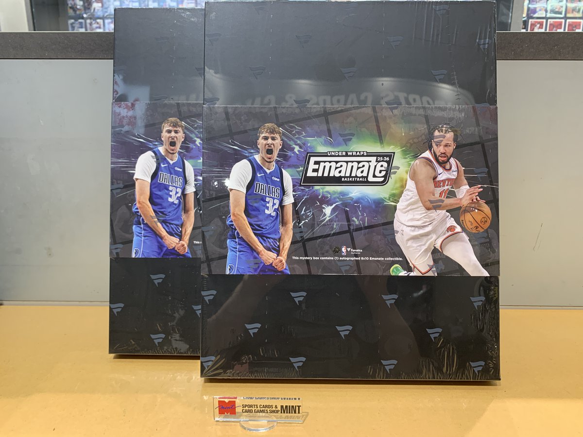 商品情報】 #NBA 『2025-26 FANATICS UNDER WRAPS NBA EMANATE』販売中