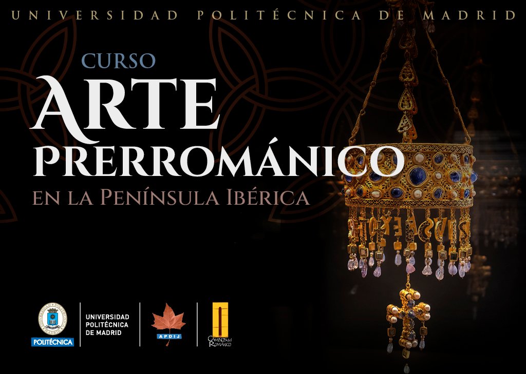 aeroespacialUPM's tweet photo. Abierto el plazo de inscripción para el curso “Arte prerrománico en la península Ibérica”, organizado por @La_UPM , en colaboración con la
@APDIJUPM y @CdRomanico.
🗓️Del 23/9 al 9/12
ℹ️Info e inscripción https://t.co/VvRWyRFVRL

#somosUPM #nosoloingeniería https://t.co/TK7y7gliDH
