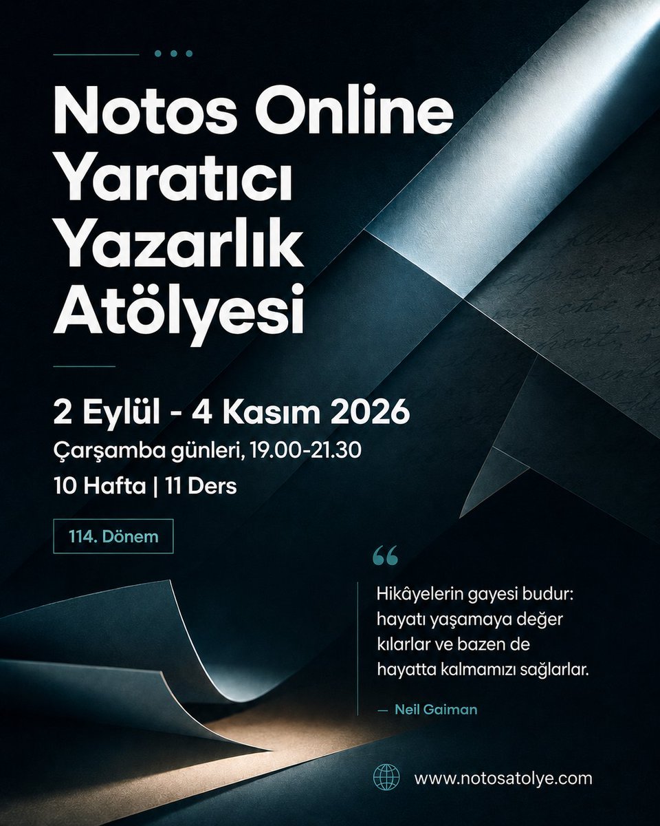 Notos Atölye tweet media