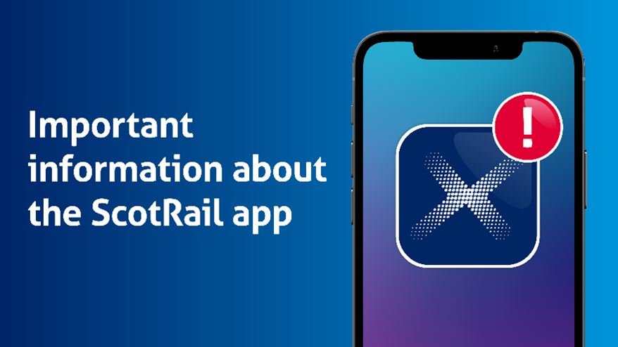 ScotRail's tweet photo. 📱 A new ScotRail app is coming on Thursday, 30 July 
 
We’re launching the ‘ScotRail New Official App’ and updating our website to improve how you plan journeys, buy tickets, and manage your travel.

You don’t need to do anything just yet, but here’s what you’ll need to know: 
• Download the ‘ScotRail New Official App’ from Thursday, 30 July. 
• The first time you sign in, you’ll be prompted to reset your password.
• Your existing tickets will remain valid.
https://t.co/nQ0dc2koZk.