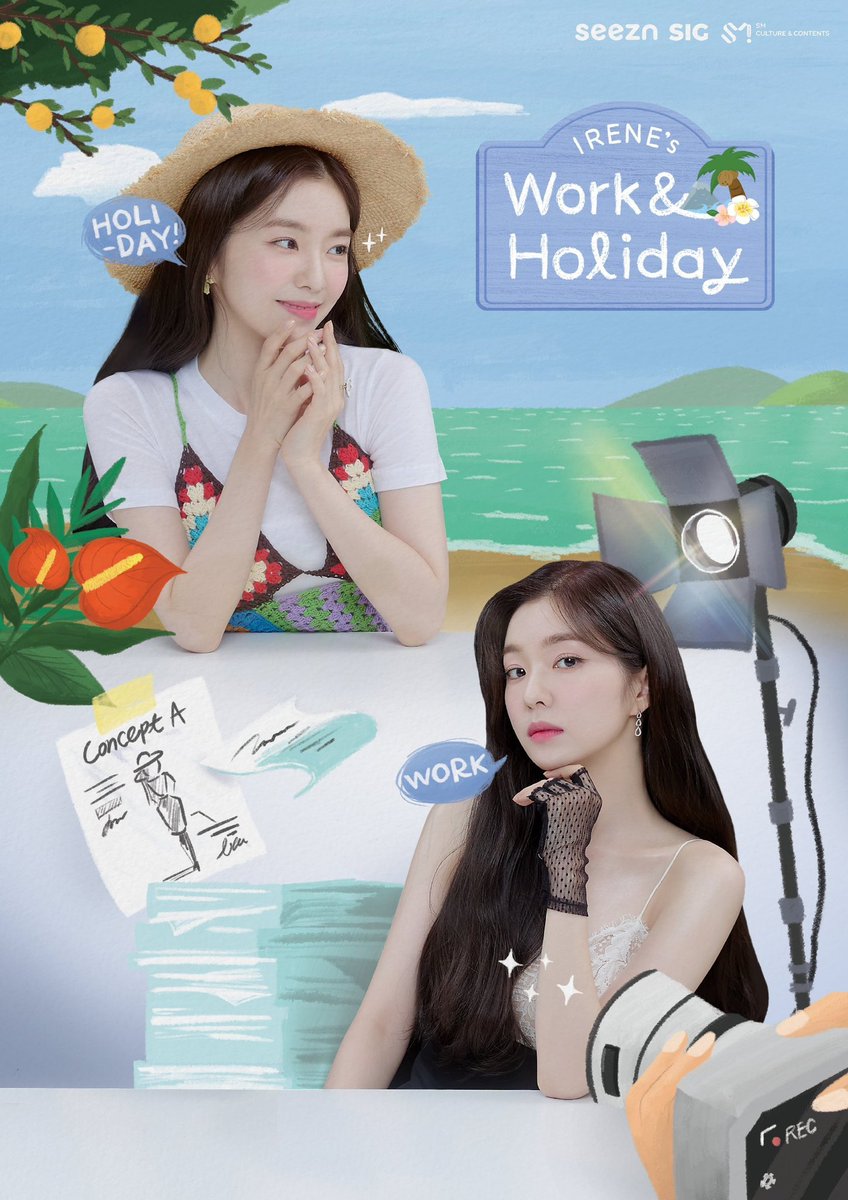 baebabyrene's tweet photo. IRENE's Work&amp;Holiday https://t.co/V8IZKsVwnZ