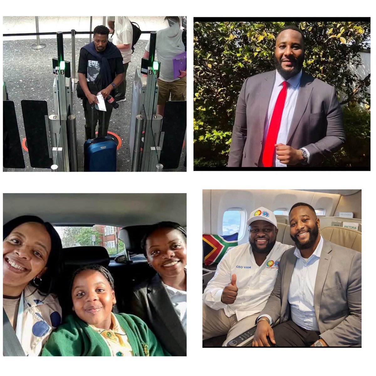 Katsuva_R's tweet photo. À Gauche, un hommr qui a tué son épouse et au Royaume-Uni. Il a fui vers Dubaï, puis au Zimbabwe puis en Afrique du Sud où il a fini par être arrêté. Tout cela en 5 jours.

Aujourd'hui, des mois que le présumé assassin de Vally Amisi est introuvable. Il bénéficie de la potection d'au moins un ministre et des gens dans la Présidence. 

Le mensonge qui dit que nous naissons tous égaux est vraiment grossier. D'ailleurs nous ne mourrons pas non plus tous égaux. Certains voient la justice être rendue, d'autres jamais.
