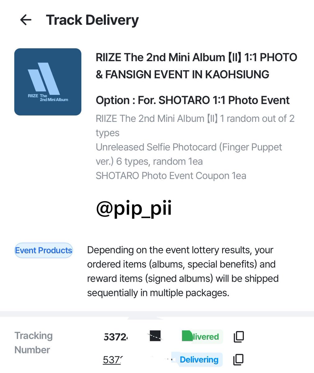pippii_order's tweet photo. เดี๋ยวมี Photobook มาขายทั้งสองเวอร์นะคะ

✅llog A ver, ✅llog B ver
เลือกปกได้ 

บั้มละ 195.- ค่าส่งในไทย 40.-

🇹🇭ของถึงไทยไม่เกินกลางเดือนหน้า (ตอนนี้ของถึงบ้านเกาหลีแล้วค่ะ แค่รอส่งกลับมา) มีจำนวนมาก หากลูกค้าสนใจพรีไว้ก่อนแจ้งได้น้า

💌 DM 

#ตลาดนัดRiize #ตลาดนัดน้องข้าว https://t.co/ThQTawLyDC