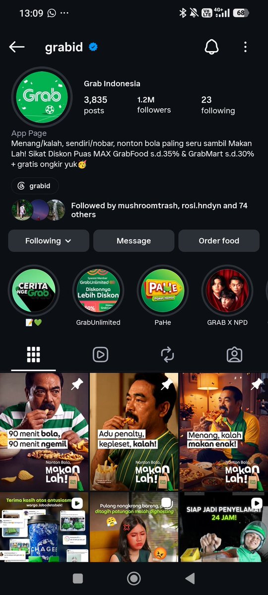 aulia_akbarz96's tweet photo. @GrabID Sebagai orang padang, saya tentunya akan beli Nasi Goreng "Sigadang", karena ini makanan favorit saya yang akan ada di list F&B di Soundrenaline 2026. Untuk band, ada yang jadi favorit aku namun belum kesampaian nonton langsung, "The Adams". Thank you @GrabID #GrabPUASFoodMarket https://t.co/1NRdXIqK7a