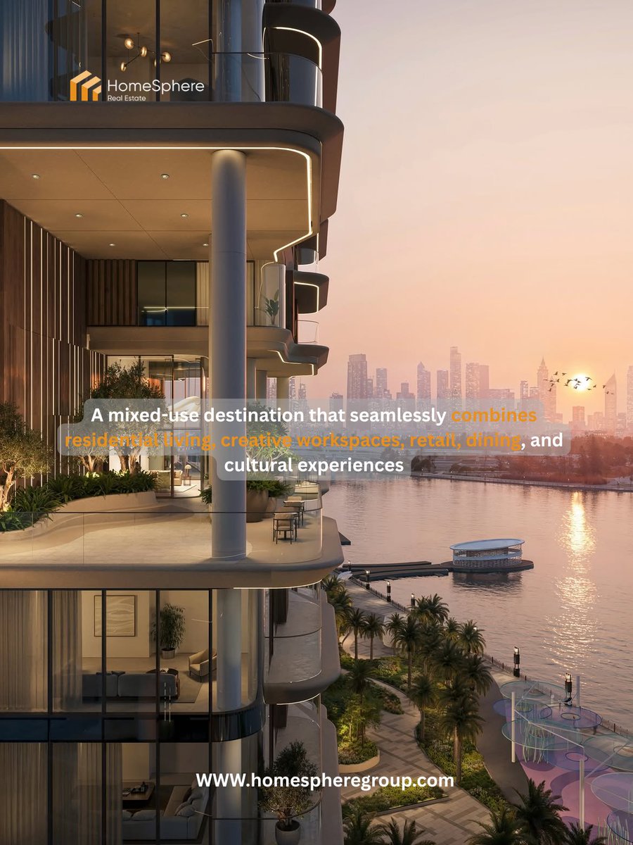 homespheregroup's tweet photo. Dubai Design District (d3) – A New Landmark for Luxury Living &amp; Smart Investment

#DubaiDesignDistrict #d3Dubai #Meraas #DubaiRealEstate #DubaiProperty #LuxuryLiving #LuxuryRealEstate #WaterfrontLiving #InvestInDubai #DubaiInvestment #OffPlanDubai #DubaiHomes #DubaiApartments https://t.co/IvBTh2AXRV