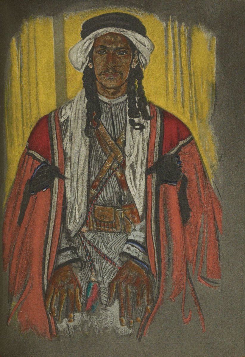 SWANAInsights's tweet photo. Portraits of Hejazi Arabs by Eric Kennington, 1916-1927 🇸🇦 https://t.co/uX4fjuqKCp