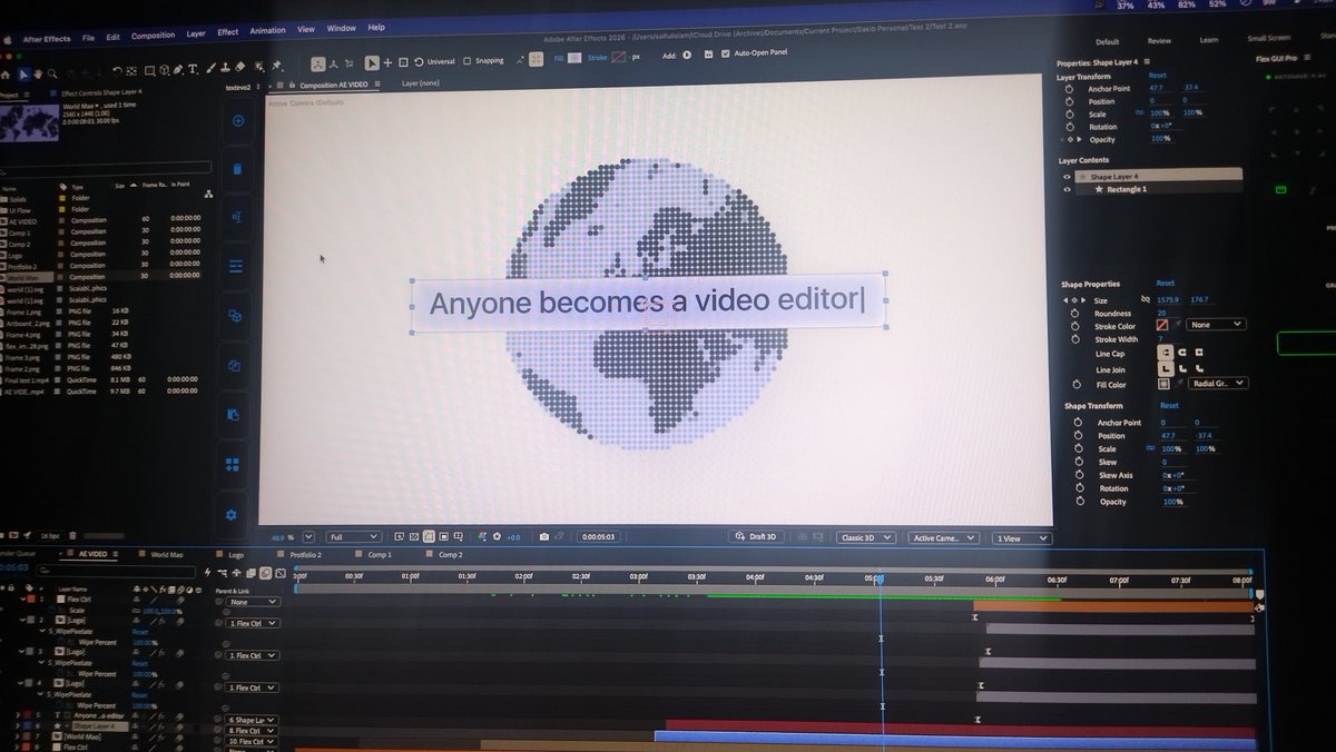 arifulmp4's tweet photo. Back to clean animations 🔥
📷 Do you like clean animations? https://t.co/fUxzd7Eyyd