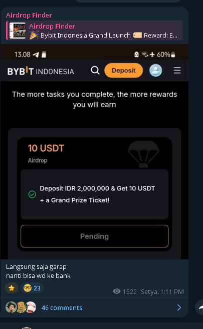 Airdrop Finder tweet media