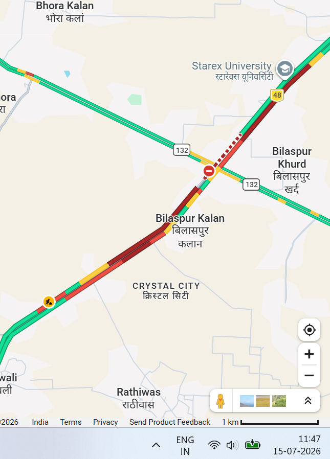 san74579025's tweet photo. @NHAI_Official you will pay my one day salary deducted by mess created by your and your team. 7:30 AM to 11:30 AM. https://t.co/dNMUAEfU4W