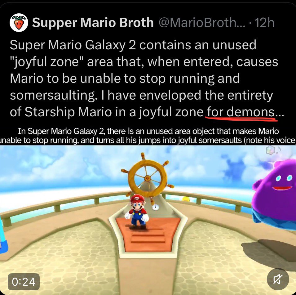 RedBoy2764's tweet photo. @MarioBrothBlog FOR DEMONS???? 😦 https://t.co/0bQn11uFL2