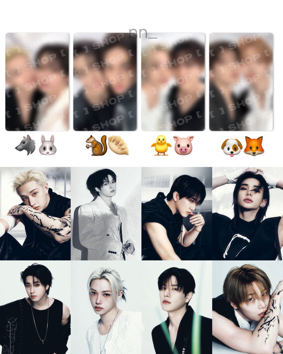 ninoononie_'s tweet photo. seems like for check shirt unit PCs pairing 
we’ll get:
• minchan 
• hyunsung
• binlix
• seungin https://t.co/eYyMPDRunl