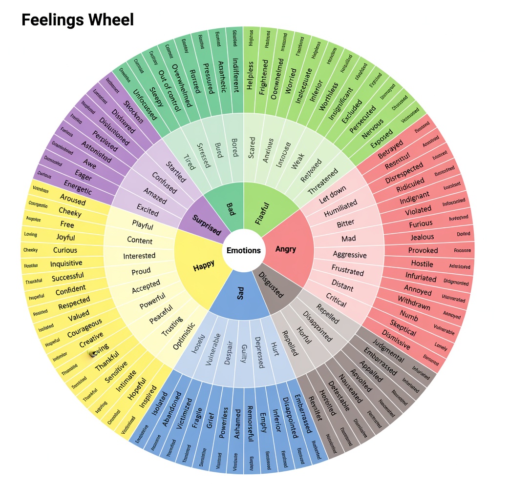 ThomasSwaff's tweet photo. Grok Imagine prompt:

Please create a clean and clear version of this wheel of character traits and emotional responses.... https://t.co/XKupJOtiBa